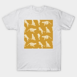 Gold Leopard Silhouettes T-Shirt